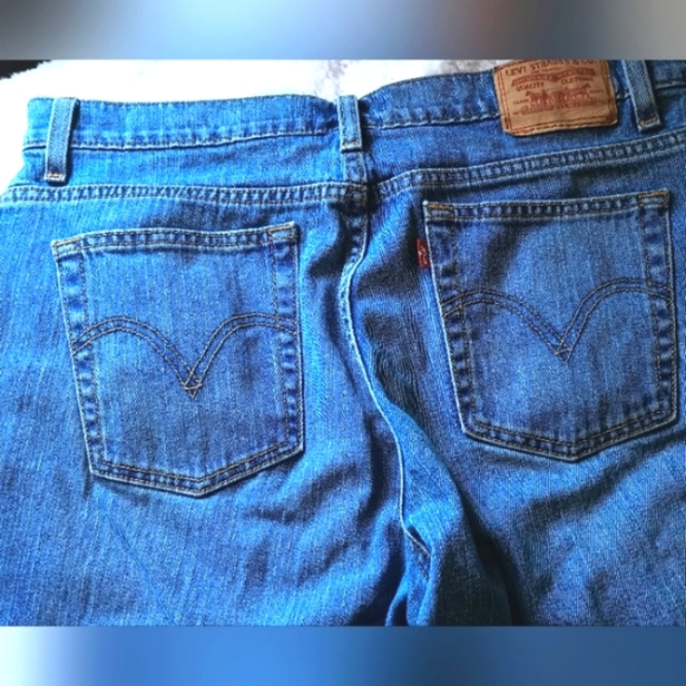 Vintage Levi's 550 Relaxed Tapered Jeans Women's Size 14